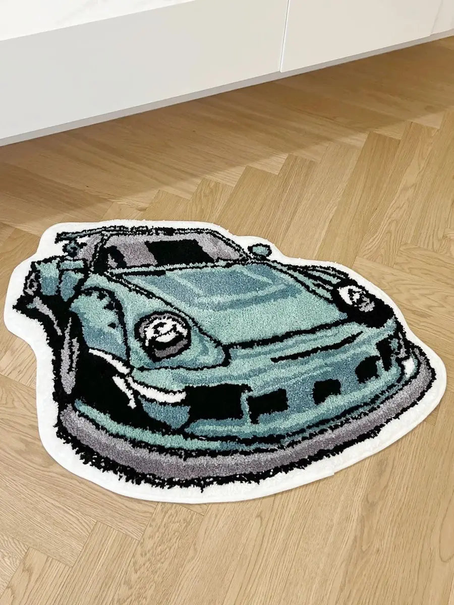 Racing Car Rug