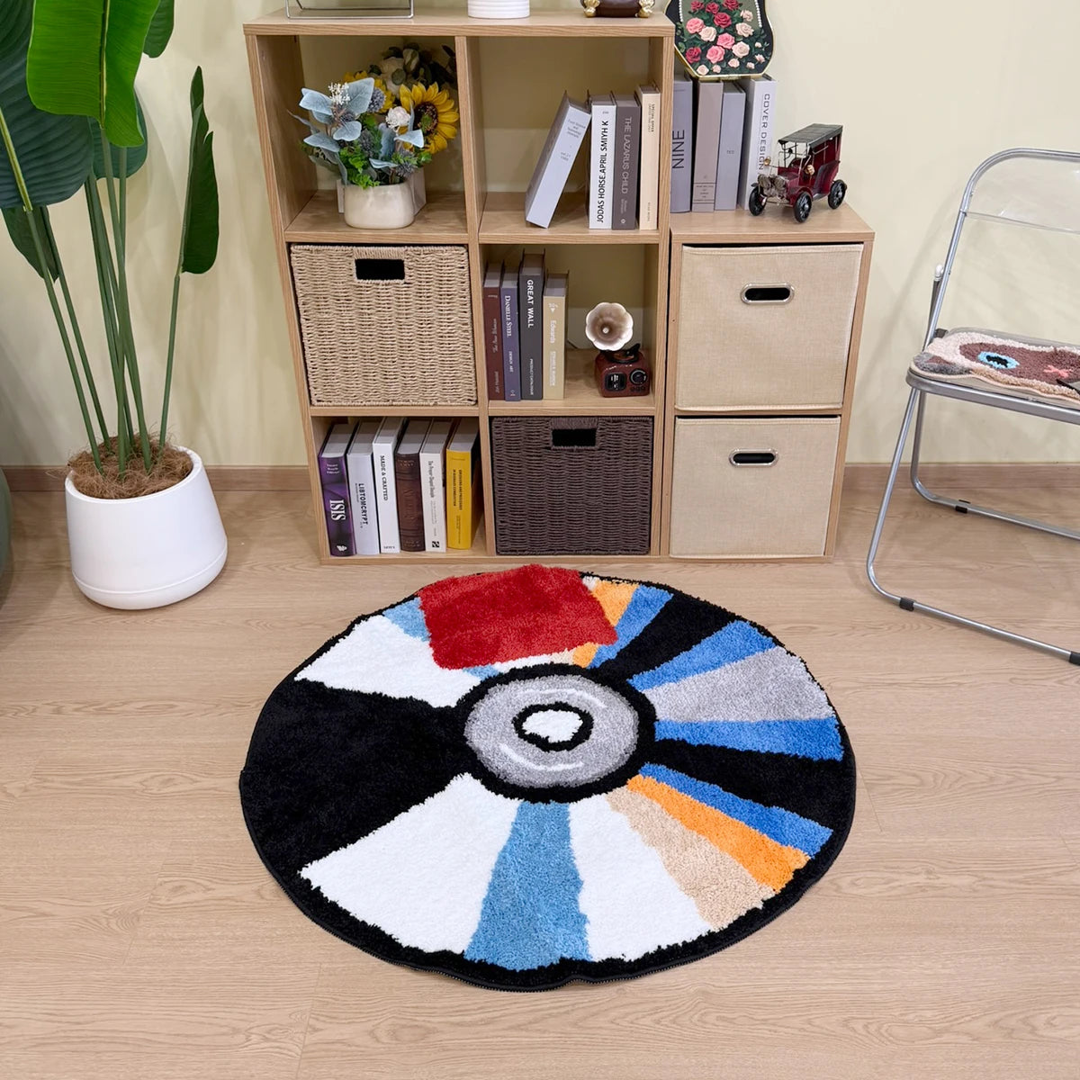 CD Shaped Rug
