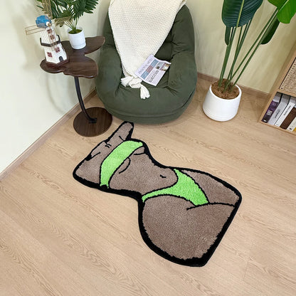 Bikini Girl Rug
