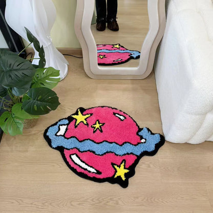 Pink Planet Rug
