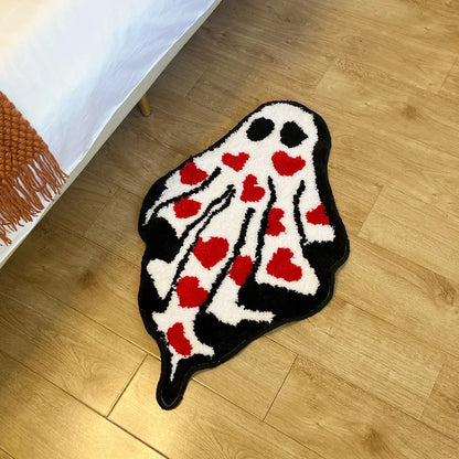 Heart Ghost Rug