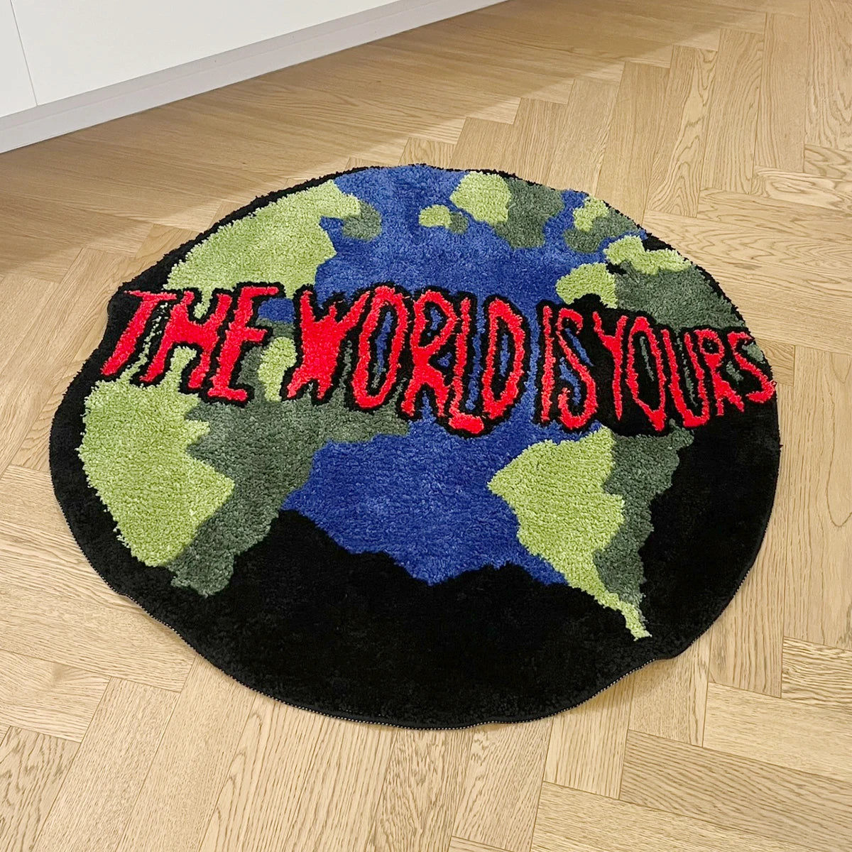 THE WORLD IS YOURS Rug