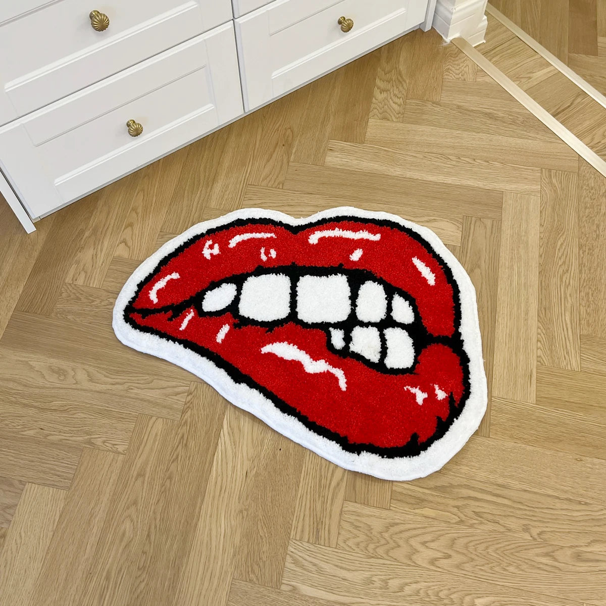 Red Lips Rug