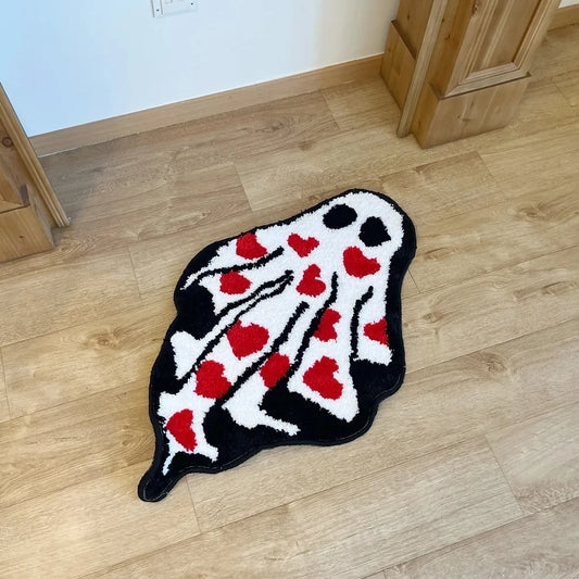 Heart Ghost Rug