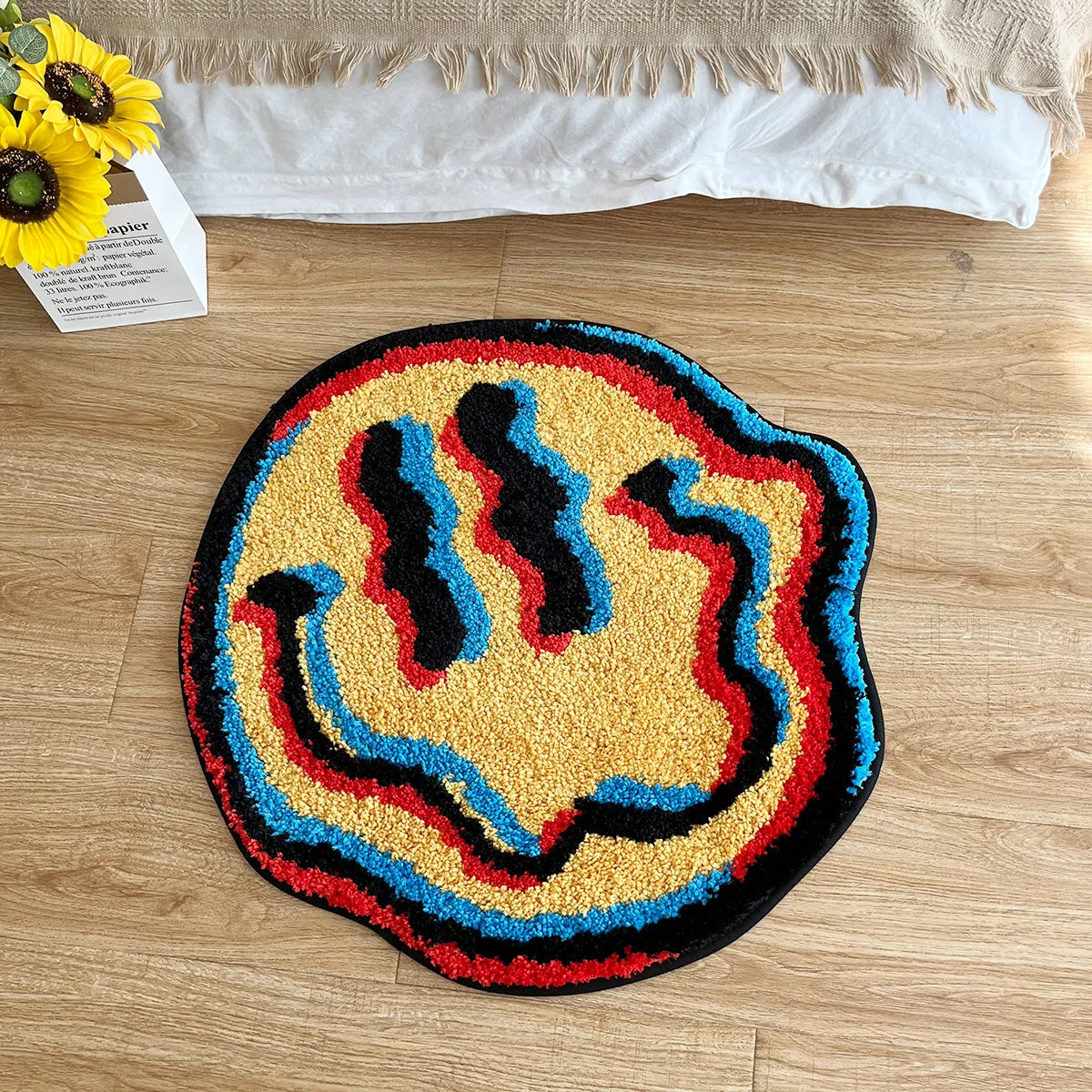 Trippy Smiling Rug