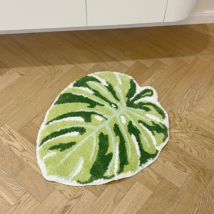 Green Leaf Rug