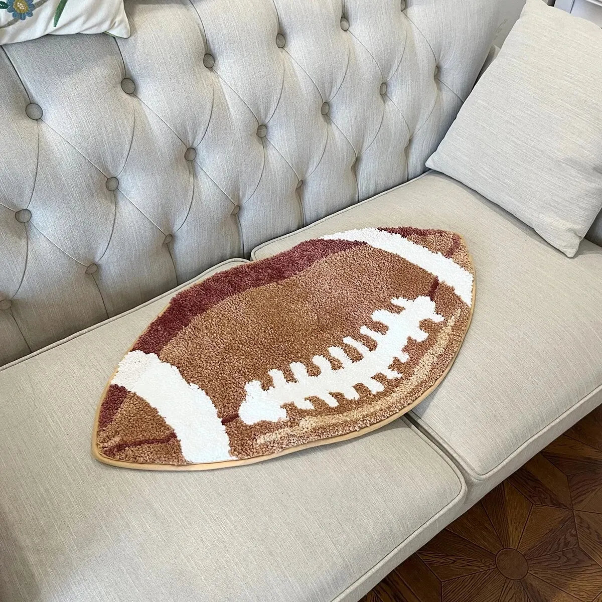 Rugby Ball Rug