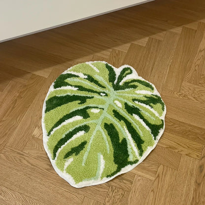 Green Leaf Rug