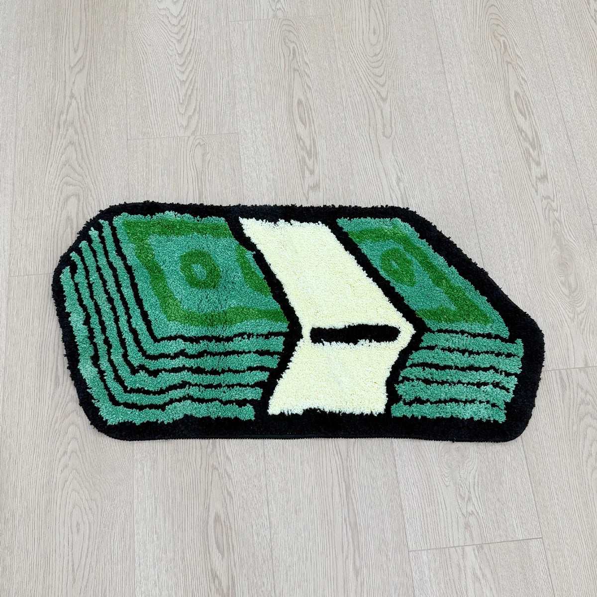 Cartoon Dollar Cash Rug