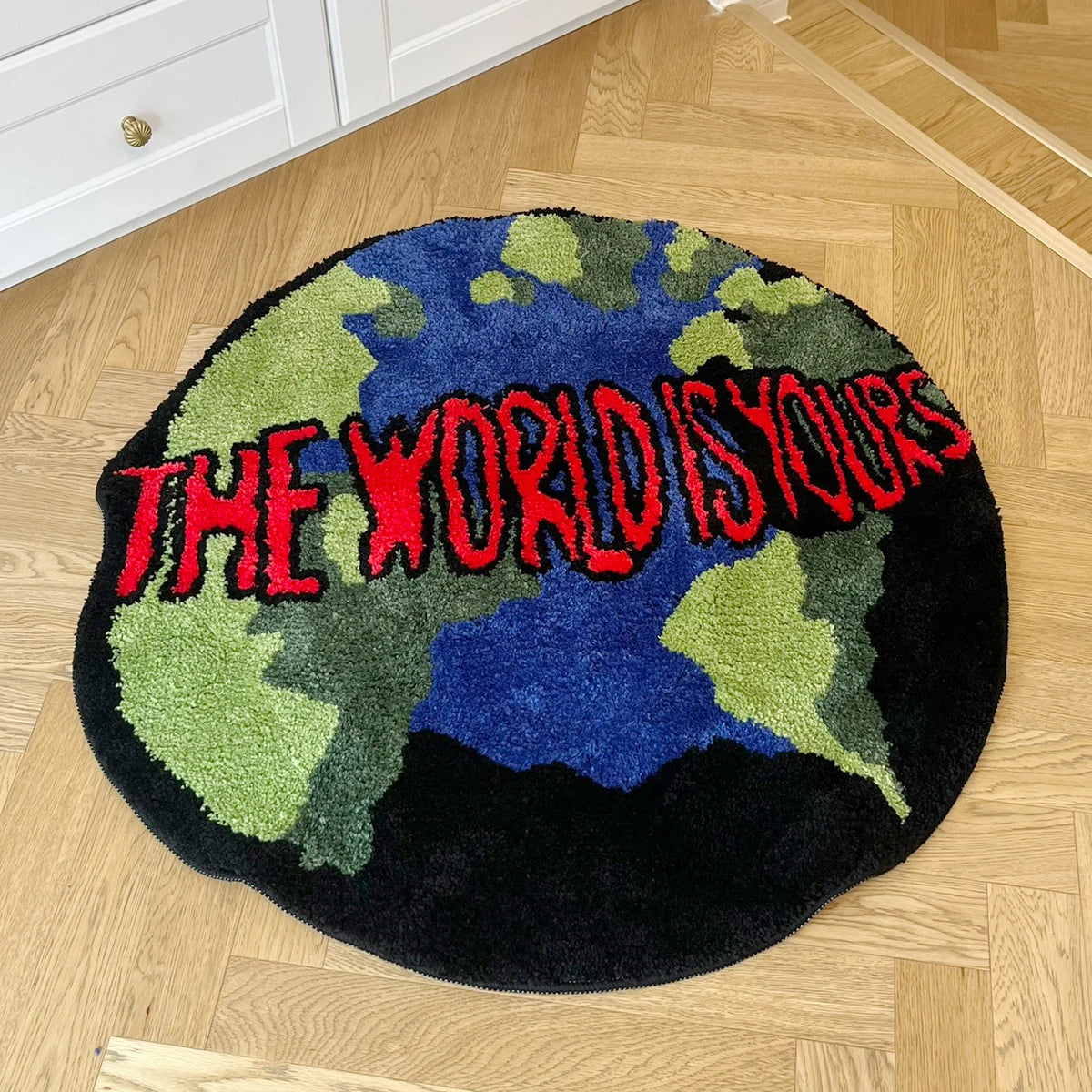 THE WORLD IS YOURS Rug