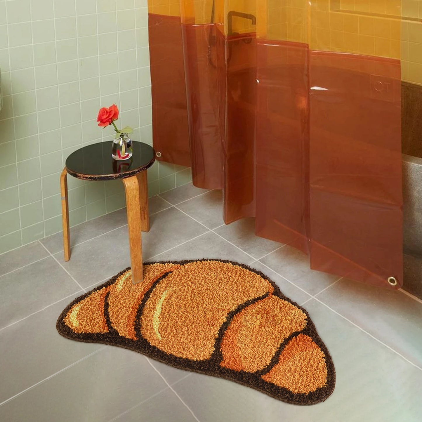 Croissant Shape Rug