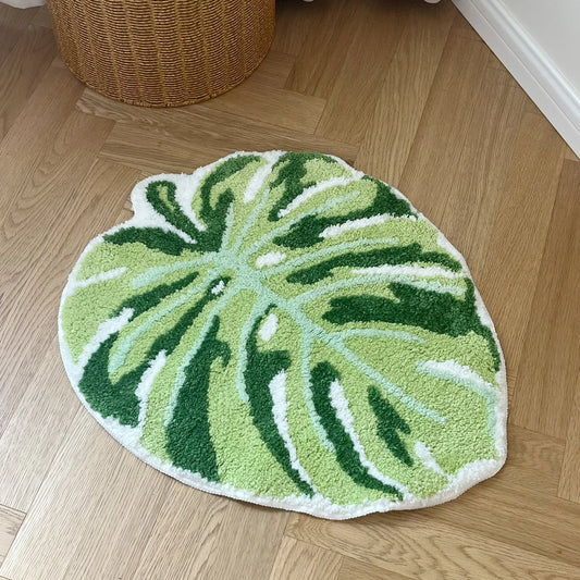 Green Leaf Rug