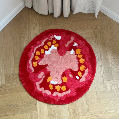 Tomato Fruit Rug