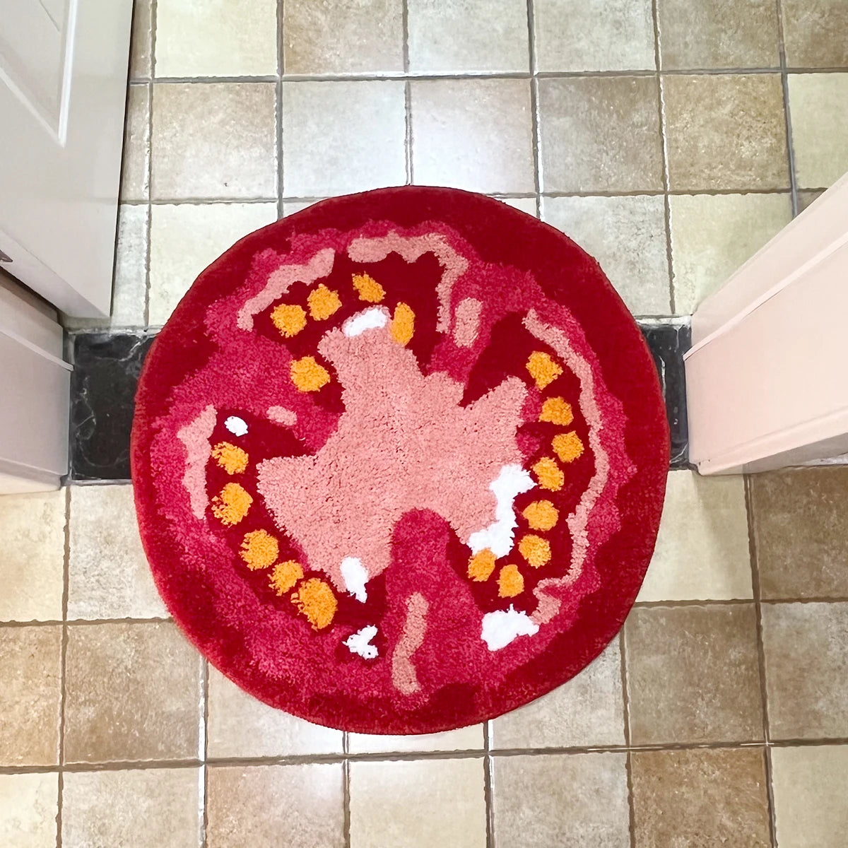 Tomato Fruit Rug