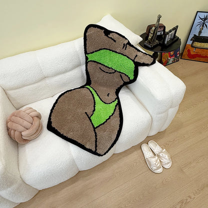 Bikini Girl Rug