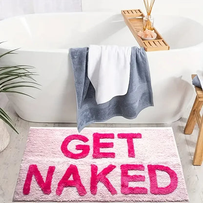 Pink GET NAKED Rug