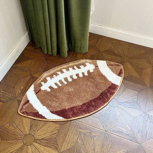 Rugby Ball Rug