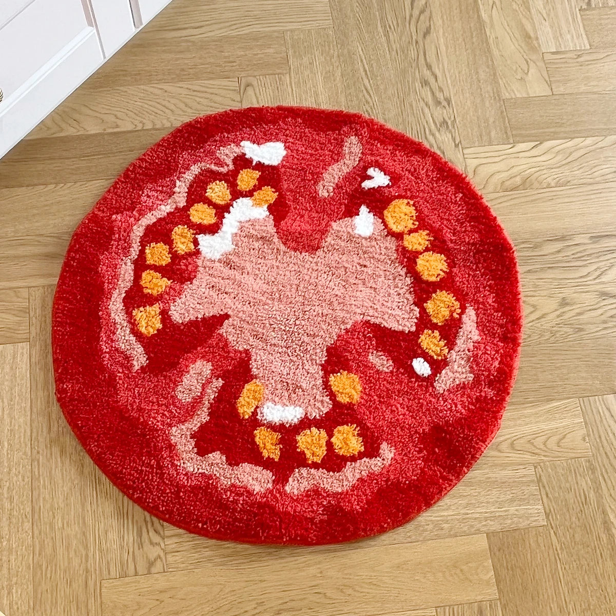Tomato Fruit Rug