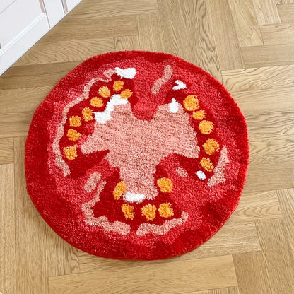 Tomato Fruit Rug