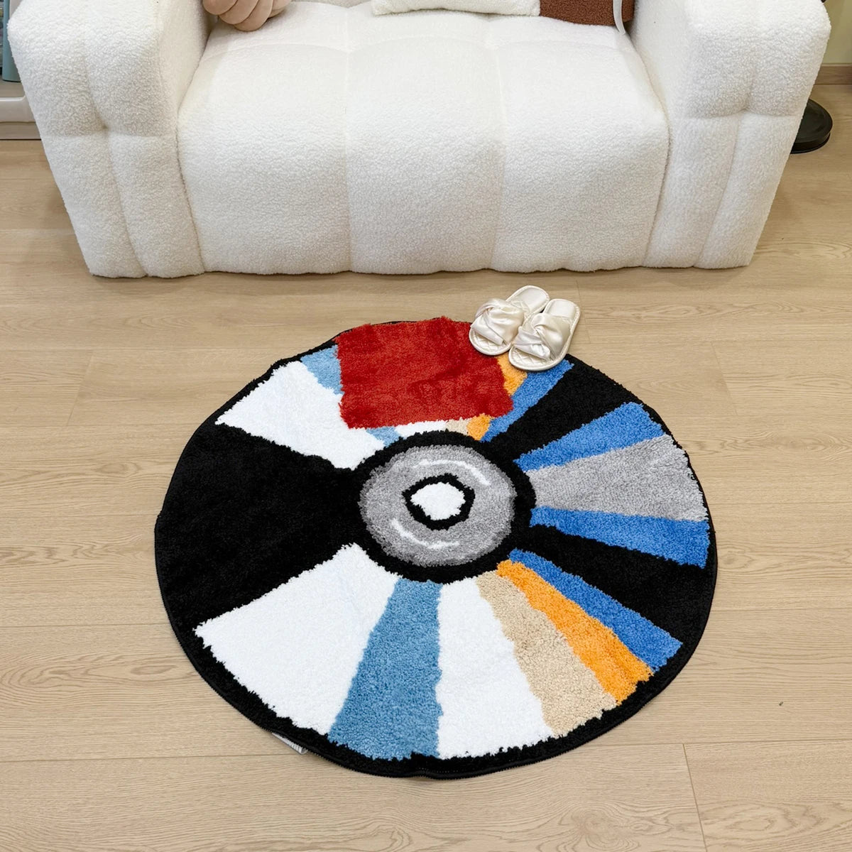 CD Shaped Rug