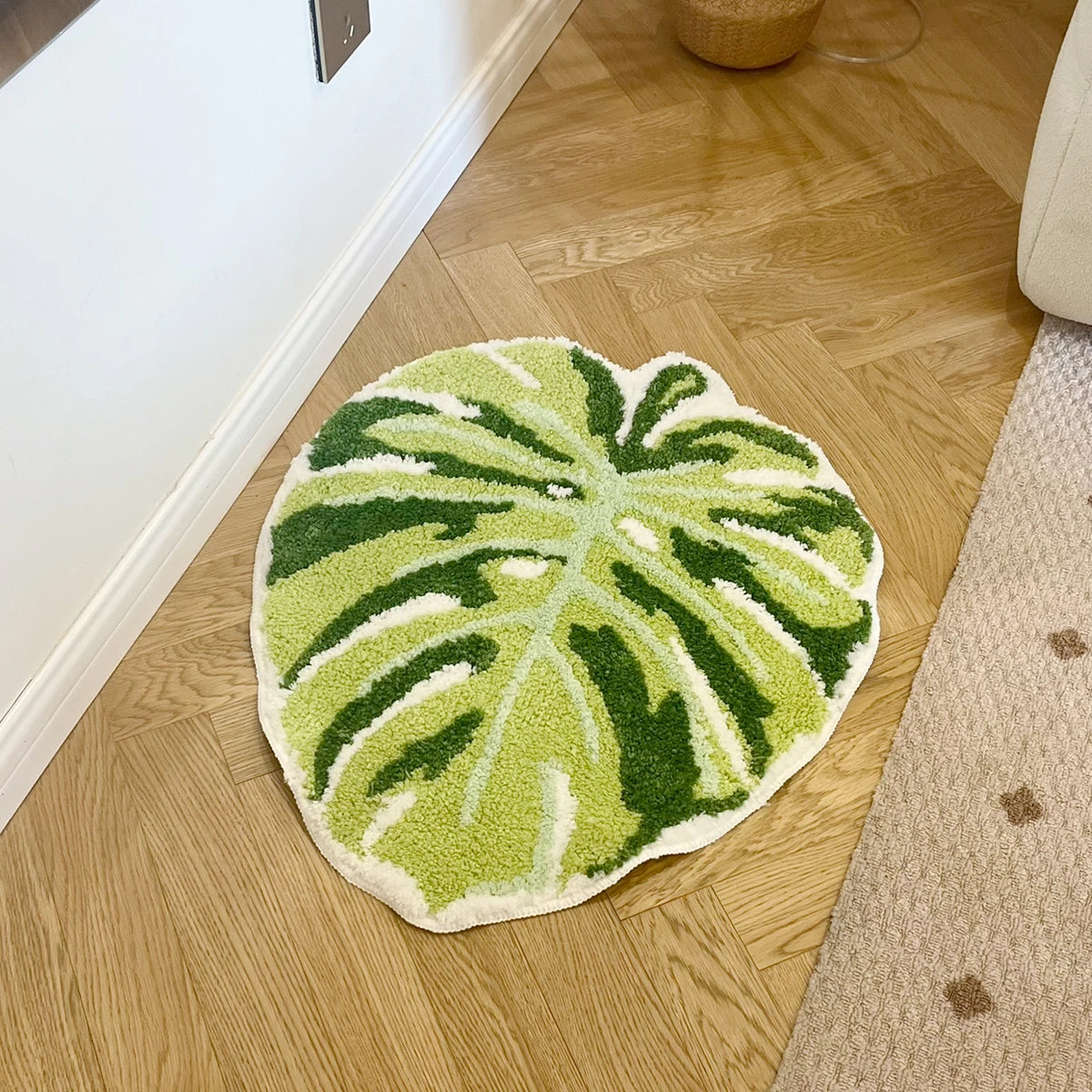 Green Leaf Rug